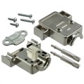 973-009-020R121 - CONN BACKSHELL 9POS 180DEG SHLD