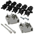 L17DTZK15KFMT - D SUB BACKSHELL