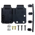 207908-4 - CONN BACKSHELL 15P 90/180DEG BLK