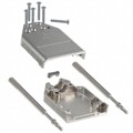 8655MH0911LF - CONN BACKSHELL 9POS 180DEG SHLD