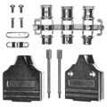 952-015-030R121 - CONN BACKSHELL 15POS 180DEG SHLD