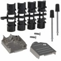 165X02609XE - CONN BACKSHELL 9POS 180DEG SHLD