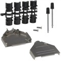 165X02629XE - CONN BACKSHELL 25POS 180DEG SHLD