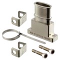 MDM-BT-25TE-SJS - CONN BACKSHELL 25POS 180DEG SHLD