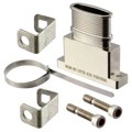 MDM-BT-37TE-SJS - CONN BACKSHELL 37POS 180DEG SHLD