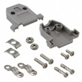 40-9715H - CONN BACKSHELL 15POS 180DEG GRAY
