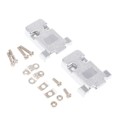 DE09-HD-PN-SS - D-SUB HOOD METALIZED 9 WAY SHORT