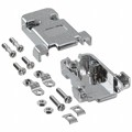 40-9709HS - CONN BACKSHELL 9POS 180DEG SHLD