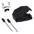 86303639BLF - CONN BACKSHELL 25POS 180DEG BLK