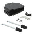 2-1991253-5 - CONN BACKSHELL 25POS 180DEG BLK