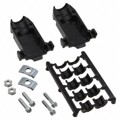 DPHE003 - CONN BACKSHELL 9POS 180DEG BLACK