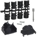 8655PHRA0901LF - CONN BACKSHELL 9POS 45DEG BLACK