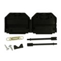 972-015-01SR011 - CONN BACKSHELL 15POS 180DEG BLK