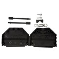 972-025-01SR011 - CONN BACKSHELL 25POS 180DEG BLK