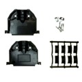 17E-1728-1 - CONN BACKSHELL 50POS 180DEG BLK
