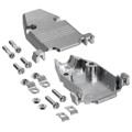 40-9715HM - CONN BACKSHELL 15POS 180DEG SHLD