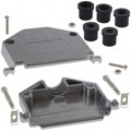 979-050-020-121 - CONN BACKSHELL 50POS 180DEG SHLD