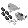 40-9715HMG - CONN BACKSHELL 15POS 180DEG SHLD