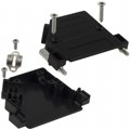 974-025-010R011 - CONN BACKSHELL 25POS 40DEG BLACK