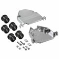 40-9725HMG - CONN BACKSHELL 25POS 180DEG SHLD