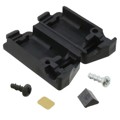 5205729-3 - CONN BACKSHELL 9P 45/180DEG BLK