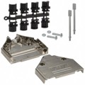 970-025-020R121 - CONN BACKSHELL 25POS 180DEG SHLD