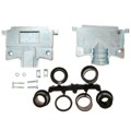 17E-1657-37 - CONN BACKSHELL 37POS 180DEG SHLD