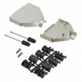 165X02629X - CONN BACKSHELL 25POS 180DEG SHLD