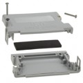 3485-2400F - CONN BACKSHELL 37POS 180DEG GRAY