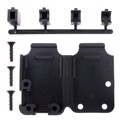 207470-1 - CONN BACKSHELL 15P 90/180DEG BLK