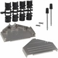 165X02639XE - CONN BACKSHELL 37POS 180DEG SHLD