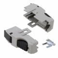 SDH-9GL - CONN BACKSHELL 9POS 180DEG GRAY