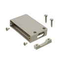 09670250511 - CONN BACKSHELL 25POS 90DEG GRAY