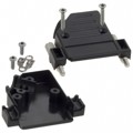 974-015-010-011 - CONN BACKSHELL 15POS 40DEG BLACK