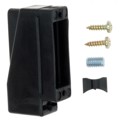 165X10449XE - CONN BACKSHELL 15POS 90DEG BLACK
