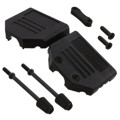 DABS-15 - CONN BACKSHELL 15POS 180DEG