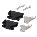 787229-1 - CONN BACKSHELL 68POS 180DEG SHLD