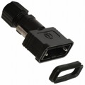 A-HOOD-15/26 - CONN BACKSHELL 15POS 180DEG BLK