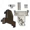 950-009-020R121 - CONN BACKSHELL 9P 60DEG SHLD SLV