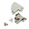 DE12107354 - CONN BACKSHELL 9P 50DEG SHLD 5PC