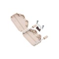ACOV-SUB-25NB13 - CONN BACKSHELL 25POS 180DEG GRAY