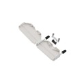 ACOV-SUB-37NB14 - CONN BACKSHELL 37POS 180DEG GRAY