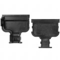 1-552076-1 - CONN BACKSHELL 24POS 180DEG 2PC