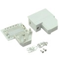 5-1393738-9 - CONN BACKSHELL 9POS 37.5DEG SHLD