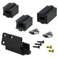 5207908-1 - CONN BACKSHELL 9P 90/180DEG BLK