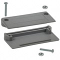 3485-2500F - CONN BACKSHELL 50POS 180DEG GRAY