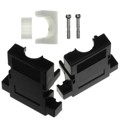 956-015-010R011 - CONN BACKSHELL 15POS 180DEG BLK