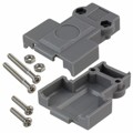 AGP-09/IDC - CONN BACKSHELL 9POS 180DEG GRAY