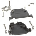 977-025-010-031 - CONN BACKSHELL 25POS 180DEG GRAY
