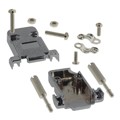 993-009-020R121 - CONN BACKSHELL 9POS 45DEG SHLD